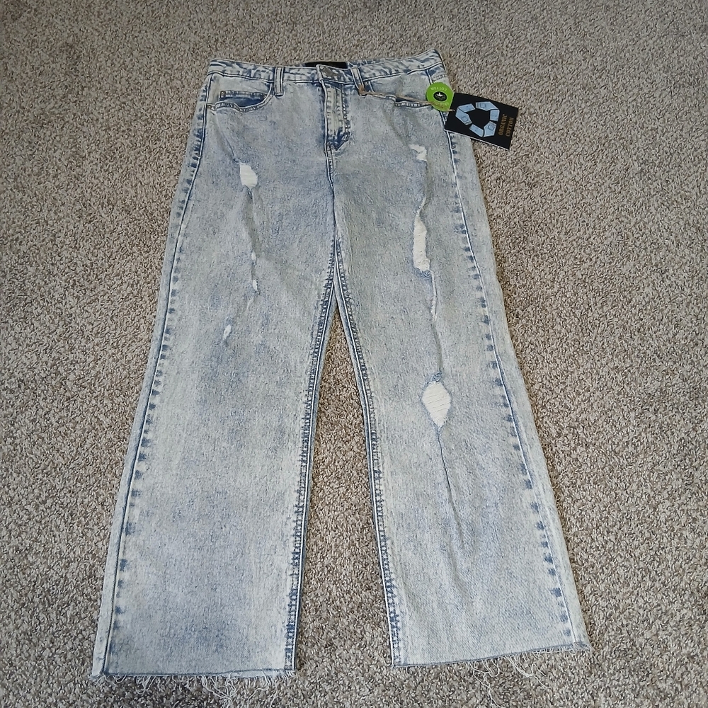 Indigo Blue Women's Light‎ Wash Relaxed Jeans